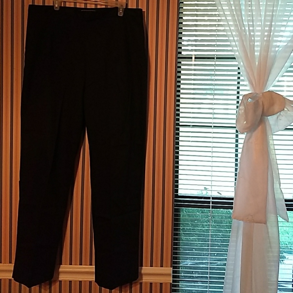 Dress pants zip on the side